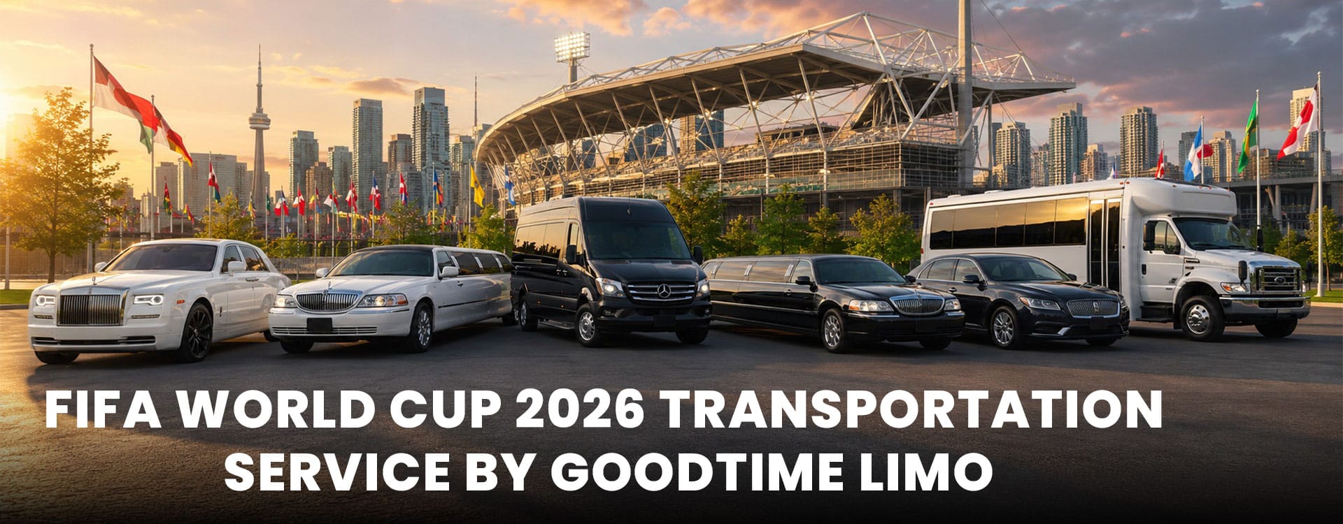 1FIFA World Cup 2026 Transportation Service by GoodTime Limo